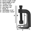 Astro 78912 Low Profile Ball Joint Separator
