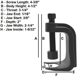 Astro 78912 Low Profile Ball Joint Separator