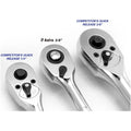 Astro 93808 Nano Ratchet - 3/8" Drive Head in 1/4" Ratchet