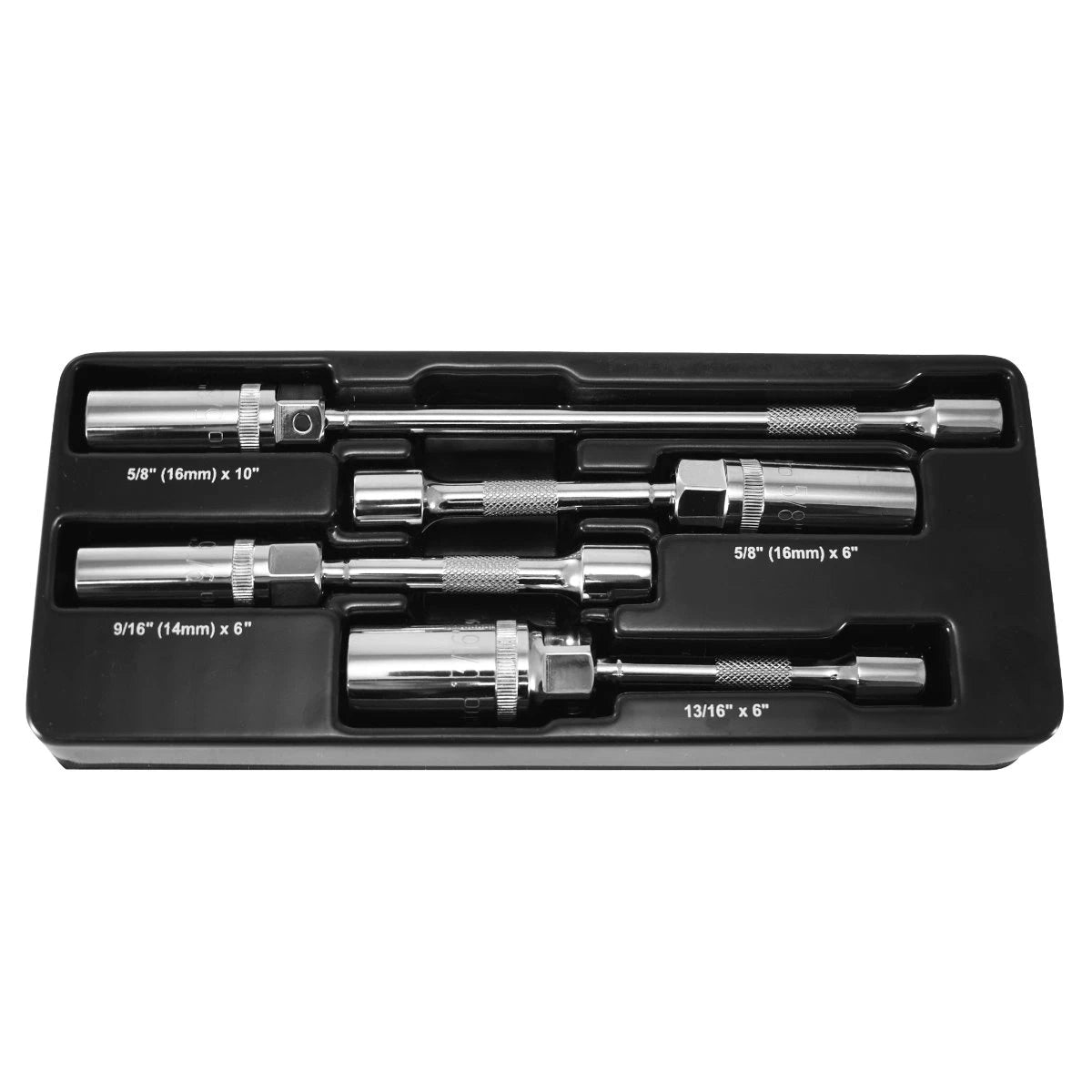 Astro 94404 Magnetic Spark Plug Univ. Extension Socket Set