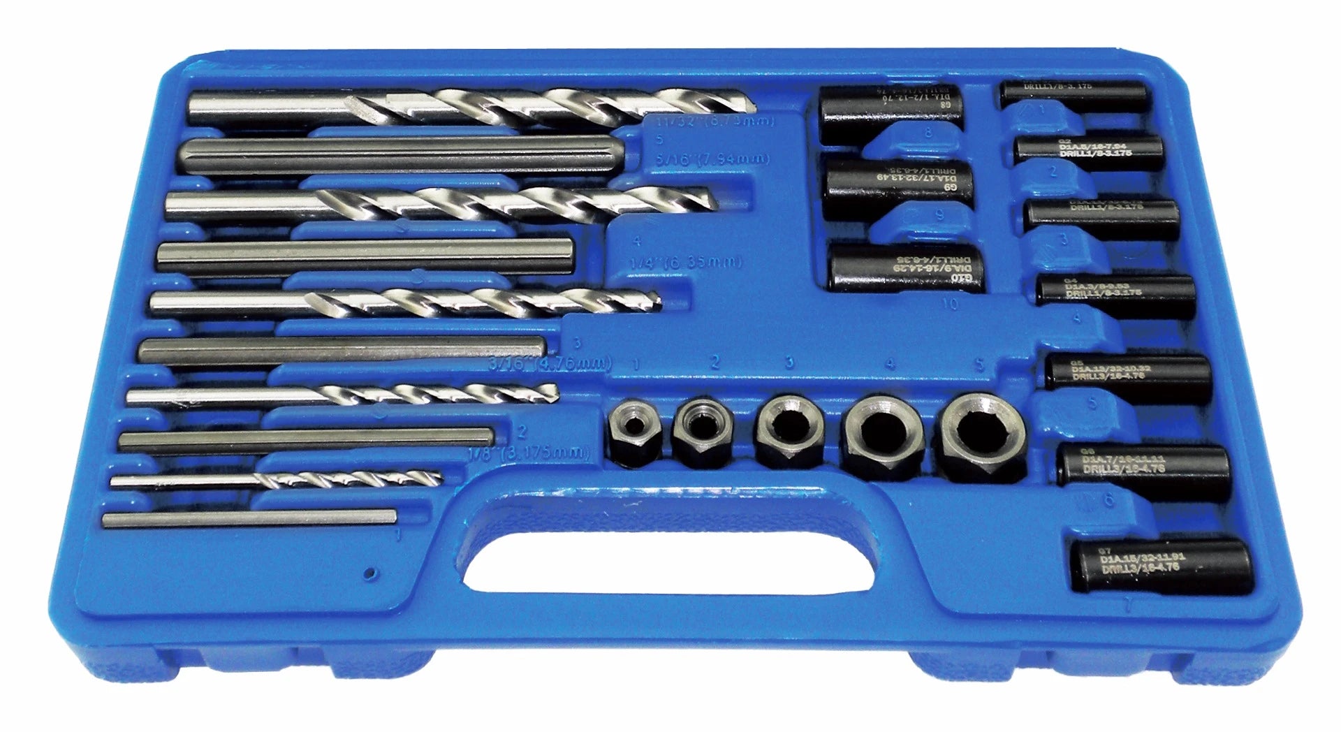 Astro 9447 25pc. Screw Extractor/Drill & Guide Set