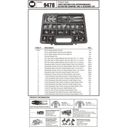 Astro 9478 220pc Weather Pack Interchangeable Ratcheting