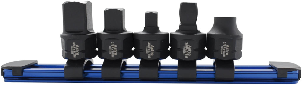 Astro 78305 5pc 3/8" Nano Drive Size Adapter Set
