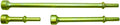 Astro 401K3 3pc HD THOR Air Hammer Bit Set .401 Shank