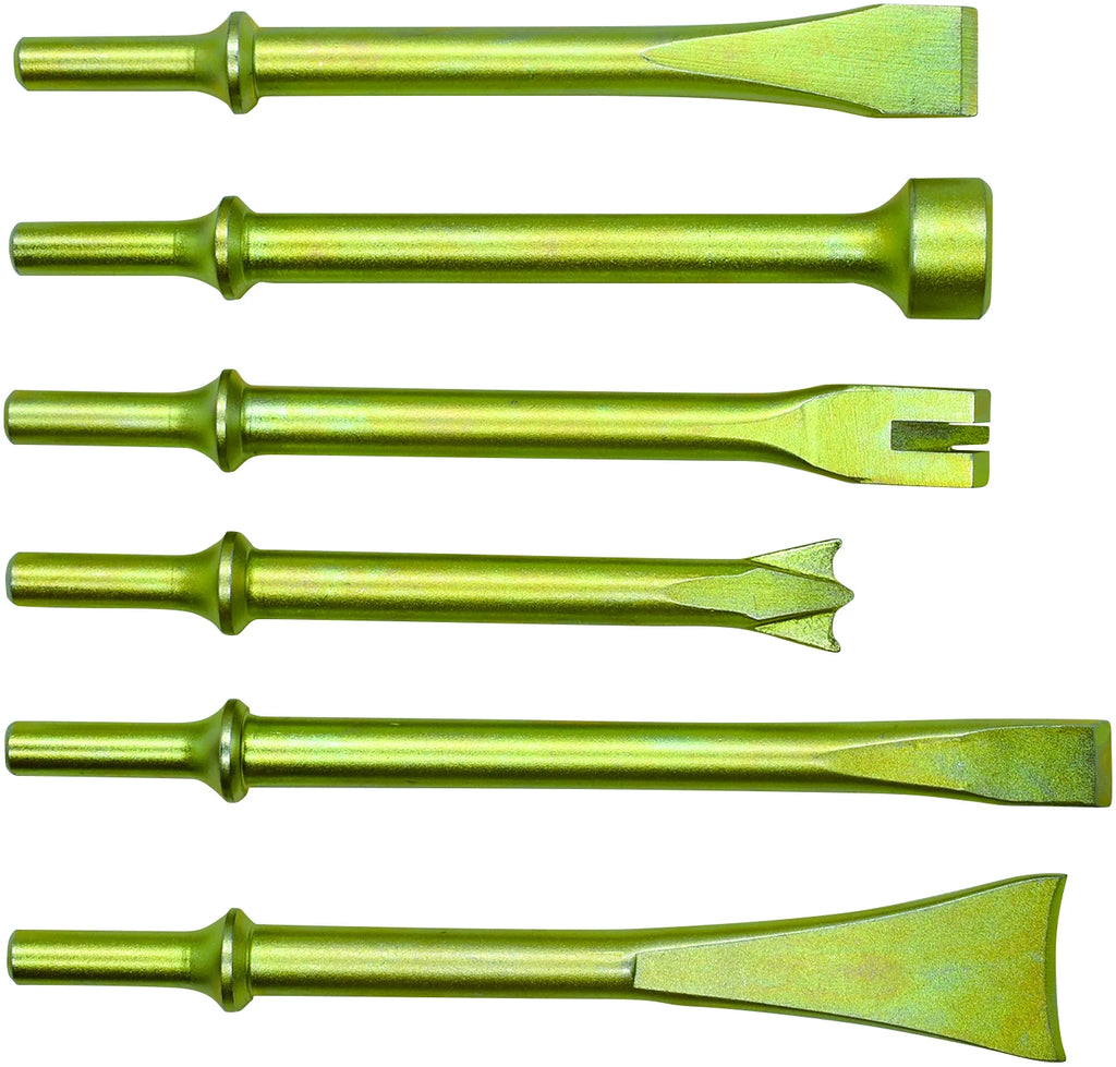 Astro 401K6 6pc HD THOR Air Hammer, Chisel & Cutter Bit Set