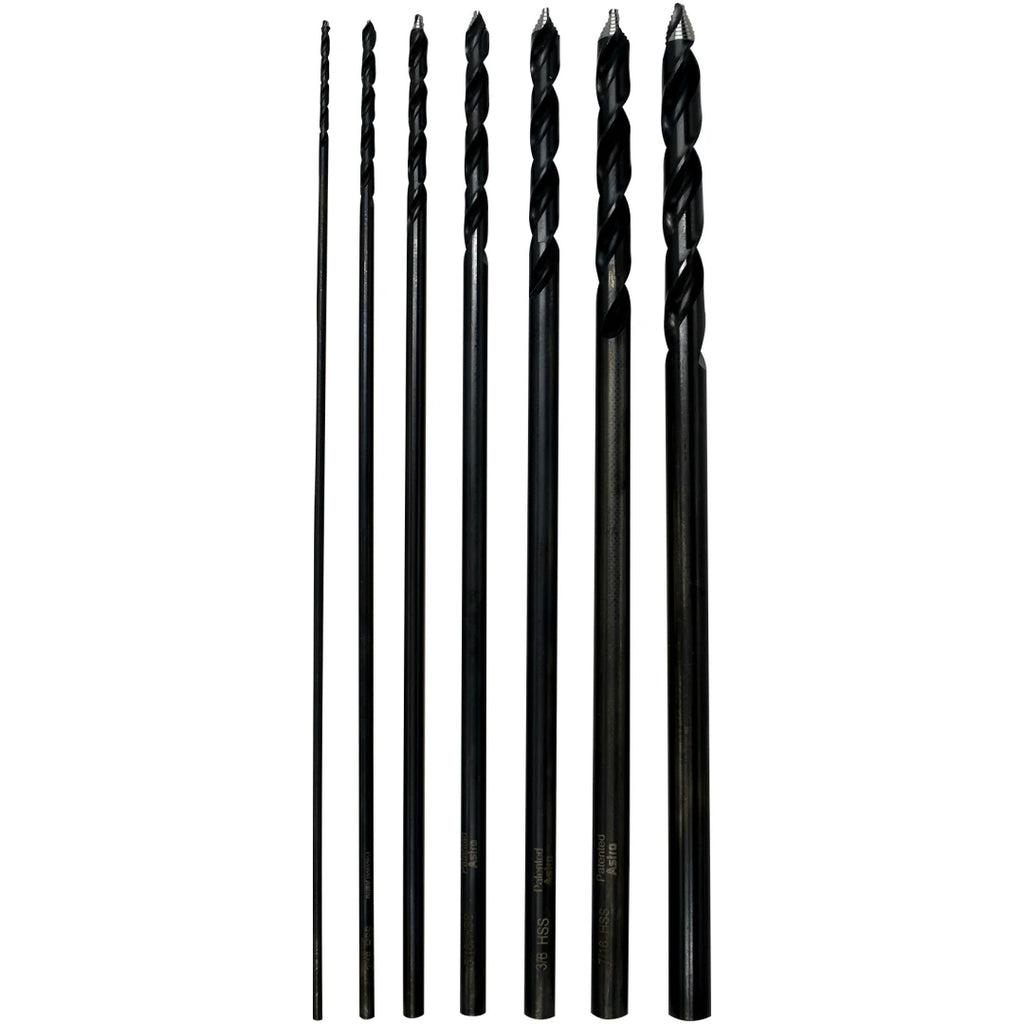 Astro TS7 7pc TurboStep Aircraft Extension Length Drill Bit
