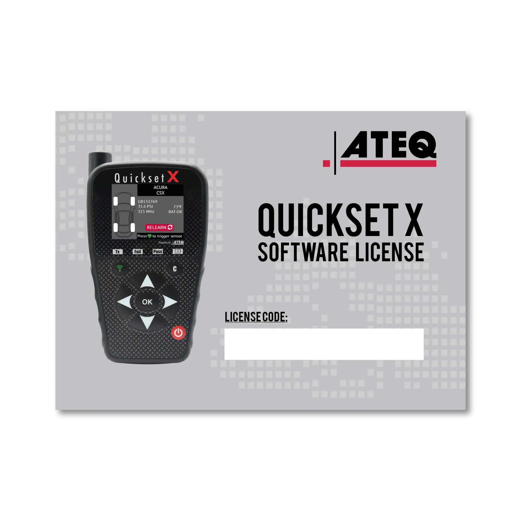 ATEQ Quickset X 1-Year Software License