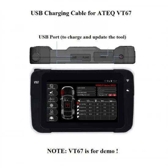 ATEQ VT67 USB-C Cable