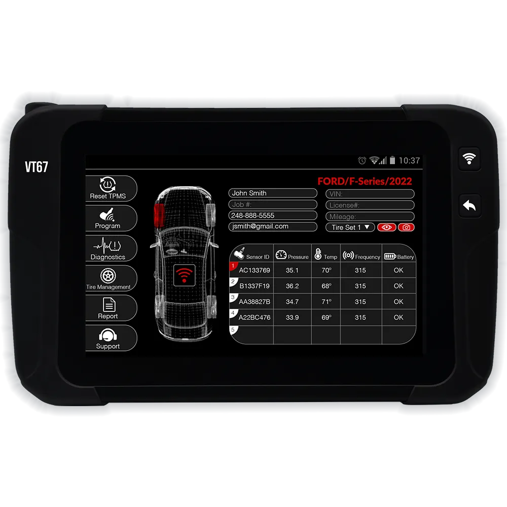 ATEQ VT67 TPMS Diagnostic Tablet