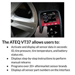 ATEQ VT37 TPMS Diagnostic & Programming Tool