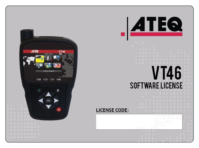 ATEQ VT46 Series 2-Year Software License