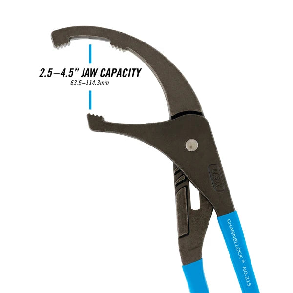 CHANNELLOCK 15.5" Oil Filter/PVC Pliers