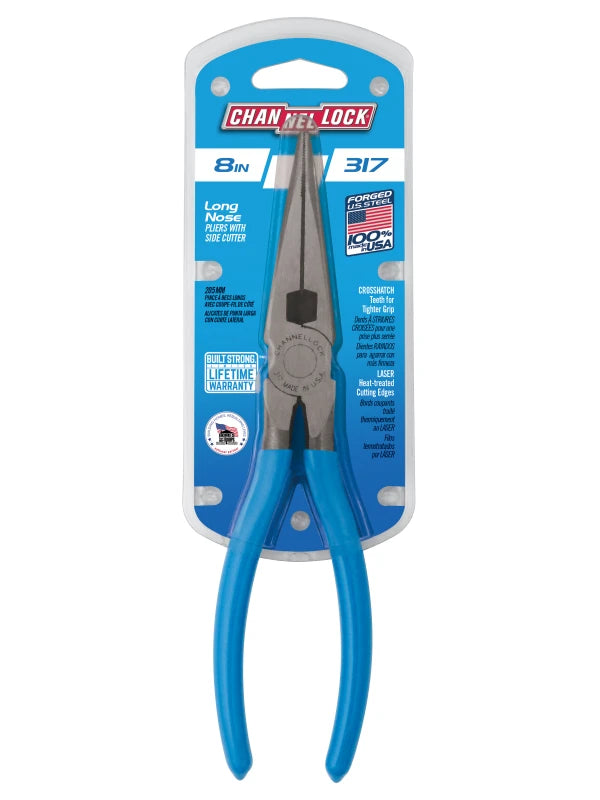 CHANNELLOCK 8" Long Nose Pliers