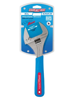 CHANNELLOCK 10" CODE BLUE Wide Adjustable Wrench