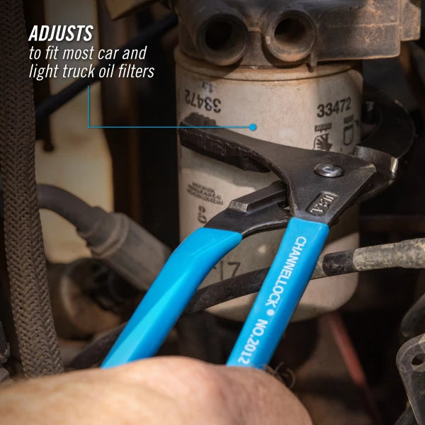 CHANNELLOCK 12" Oil Filter/PVC Pliers