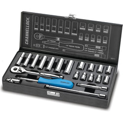 CHANNELLOCK 21pc 1/4" Drive SAE Set
