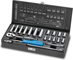 CHANNELLOCK 21pc 1/4" Drive SAE Set