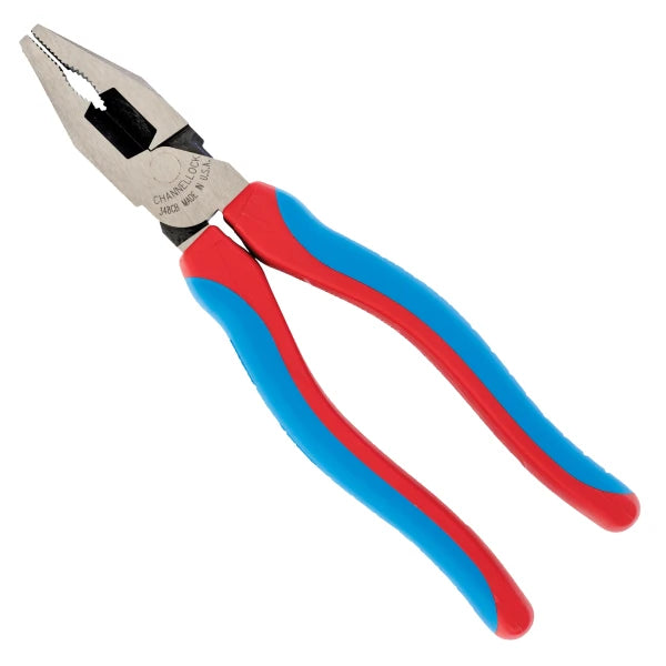 CHANNELLOCK 8" HL Combination Pliers with CODE BLUE Grips