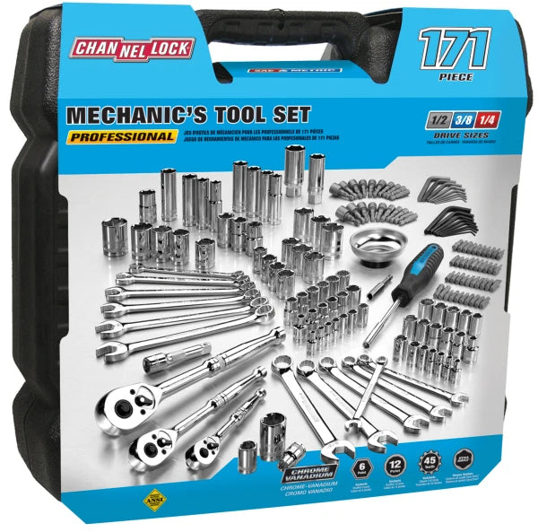 CHANNELLOCK 171 Pc Mechanics tool set