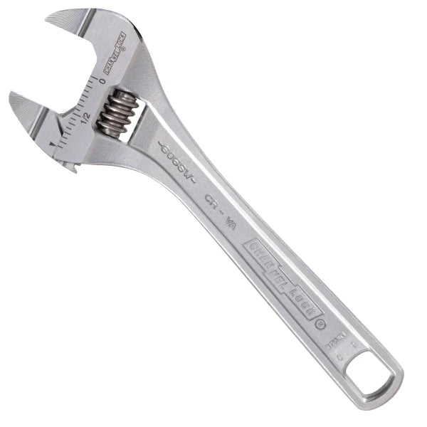 CHANNELLOCK 6" Extra Slim Jaw Adjustable Wrench