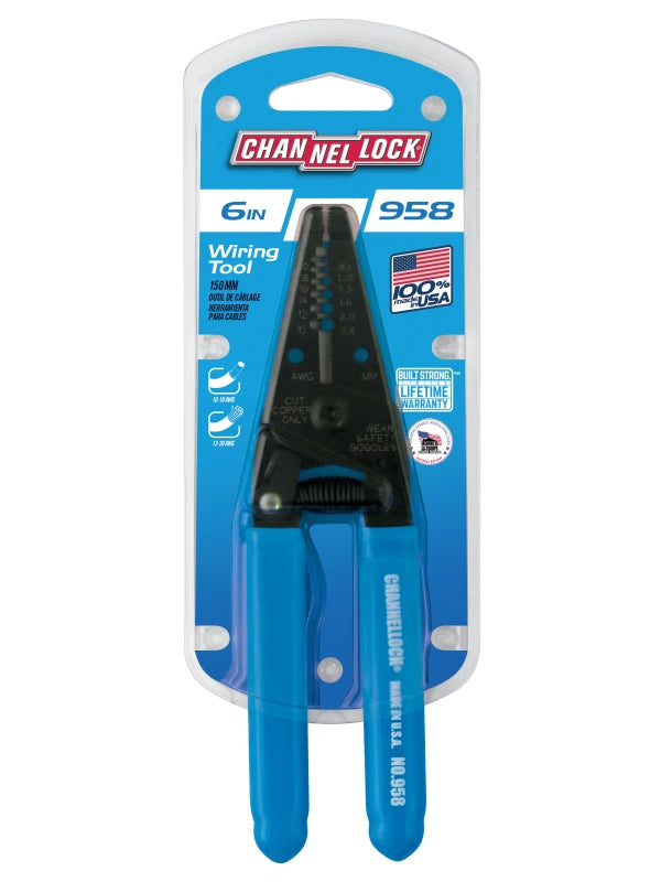 CHANNELLOCK 6" Wire Stripper