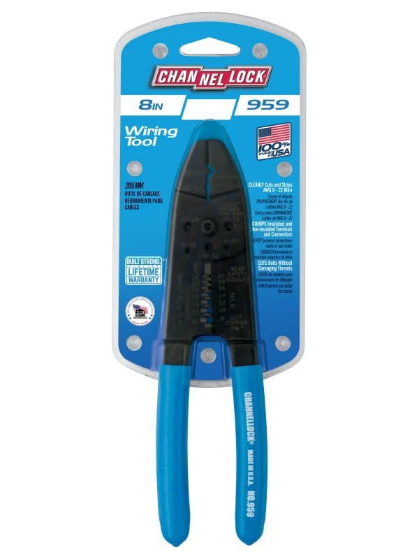 CHANNELLOCK 8" Wire Stripper