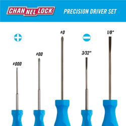 CHANNELLOCK 5 Pc Precision Screwdriver Set