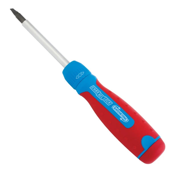 CHANNELLOCK 13N1 Ratcheting Screwdriver with CODE BLUE Grips