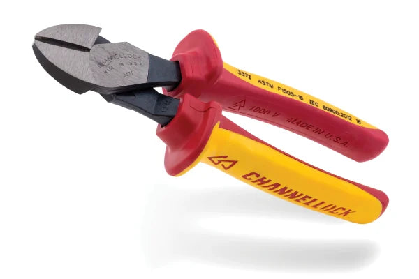 CHANNELLOCK 7" HL Diagonal Cutters, 1000V Insulated