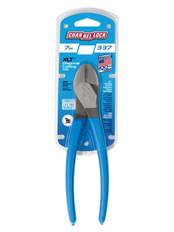 CHANNELLOCK 7" High-Leverage Diagonal Cutting Pliers