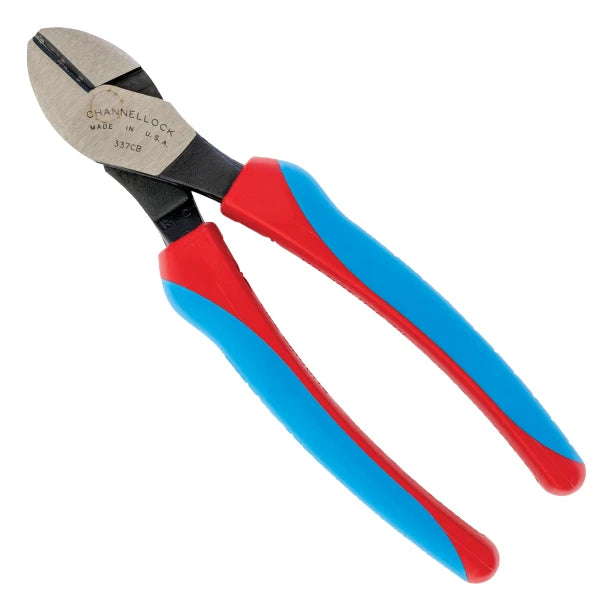 CHANNELLOCK 7" HL Diagonal Cutting Pliers w/ CODE BLUE Grips