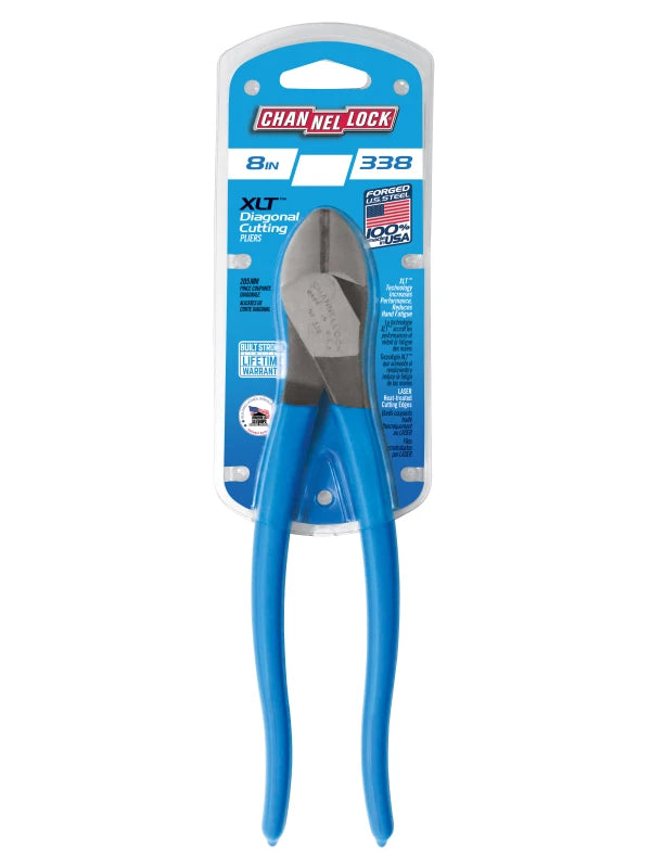 CHANNELLOCK 8" High-Leverage Diagonal Cutting Pliers
