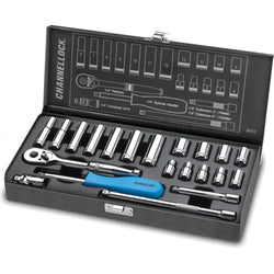 CHANNELLOCK 21pc 1/4" Drive Metric Set