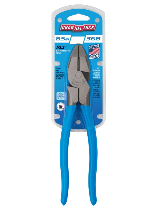CHANNELLOCK 8.5" High-Leverage Lineman's Pliers