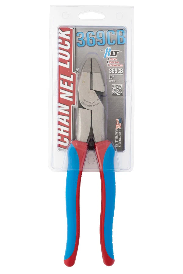 CHANNELLOCK 9.5" HL Lineman's Pliers with CODE BLUE Grips