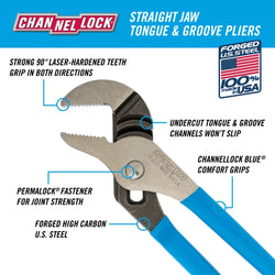 CHANNELLOCK 9.5" Tongue & Groove