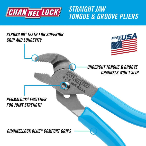 CHANNELLOCK 4.5" Tongue & Groove