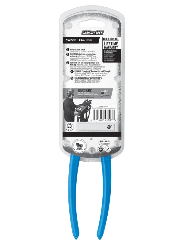 CHANNELLOCK 8" Slip Joint Pliers