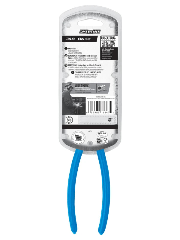 CHANNELLOCK 8" End Cutting Pliers