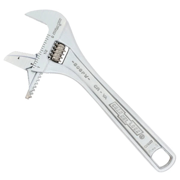 CHANNELLOCK 6" Reversible Jaw Adjustable Wrench