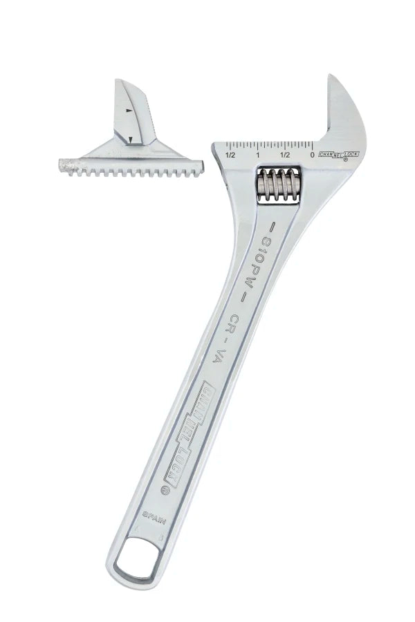 CHANNELLOCK 6" Reversible Jaw Adjustable Wrench