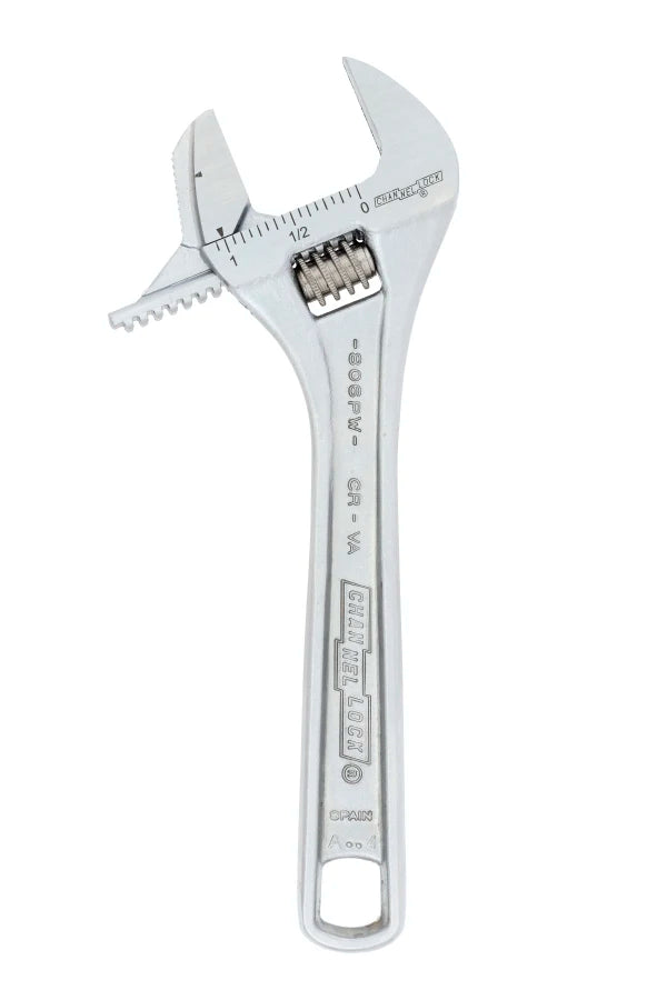CHANNELLOCK 6" Reversible Jaw Adjustable Wrench