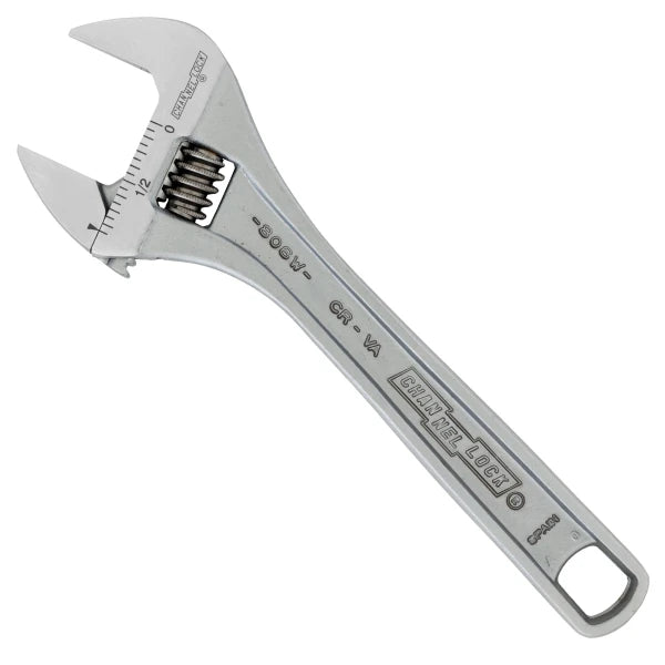 CHANNELLOCK 6" Wide Adjustable Wrench