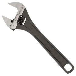 CHANNELLOCK 8" Wide Adjustable Wrench, Black Phosphate