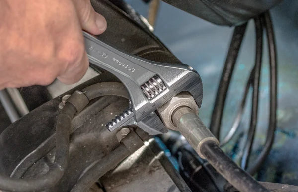 CHANNELLOCK 8" Reversible Jaw Adjustable Wrench