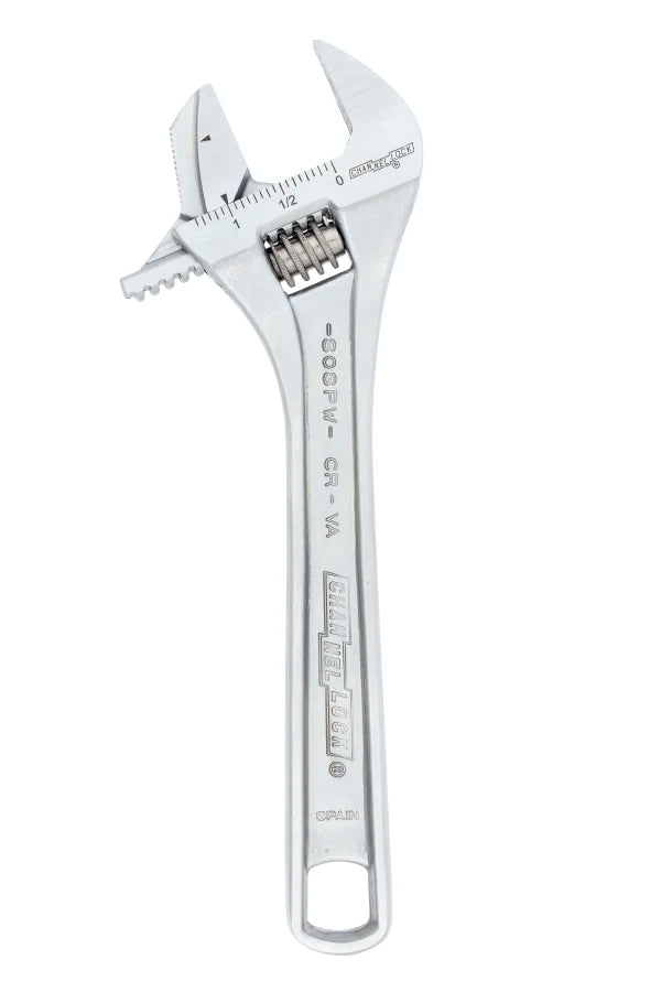 CHANNELLOCK 8" Reversible Jaw Adjustable Wrench
