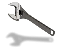 CHANNELLOCK 10" Wide Adjustable Wrench, Black Phosphate
