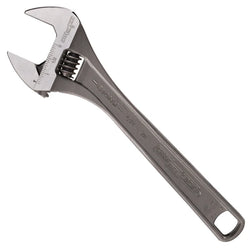 CHANNELLOCK 10" Wide Adjustable Wrench, Black Phosphate