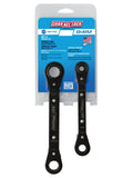 CHANNELLOCK 2pc Ratcheting Wrench Set