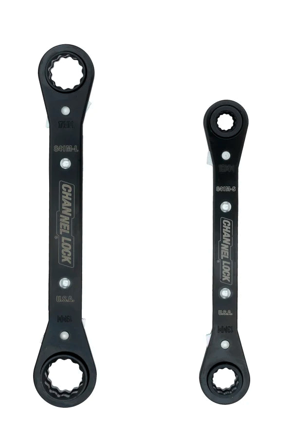CHANNELLOCK 2pc Ratcheting Wrench Set